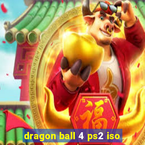 dragon ball 4 ps2 iso